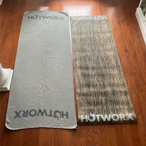 Gently used HOTWORX mat and towel